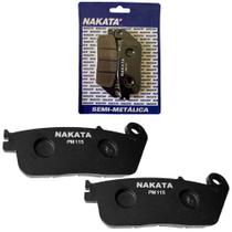 Pastilha Freio Moto Dianteiro Cb Twister Vt125 NAKATA PM115 Pastilha Freio Moto Dianteiro Cb Twister Vt125 NAKATA PM115