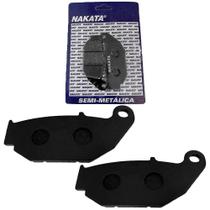 Pastilha Freio Moto Traseiro Cb 150 Gsx R150 NAKATA PM114 Pastilha Freio Moto Traseiro Cb 150 Gsx R150 NAKATA PM114