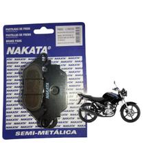 Pastilha Freio Nakata Yamaha Fazer YS 150 ED 2013 A 2023 Pastilha Freio Nakata Yamaha Fazer YS 150 ED 2013 A 2023