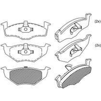 PASTILHA FREIO para GOL V/ GOLF III 95/98 POLO CLASSIC 96/ S