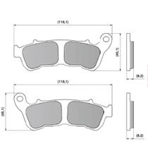 Pastilha Freio Sh 300 I 2016 a 2024 DFP-40886 Pastilha Freio Sh 300 I 2016 a 2024 DFP-40886