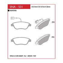 Pastilha Freio Stilo 03/09 2.4 20v Dianteiro Pastilha Freio Stilo 03/09 2.4 20v Dianteiro