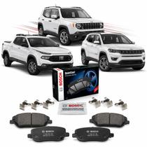Pastilha Freio Traseira Bosch BC1809 Cerâmica QuietCast F03B076189 Renegade Compass Toro Traseira