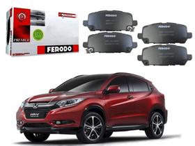 Pastilha freio traseira ceramica ferodo honda hrv 1.5 1.8 2018 a 2020