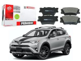 Pastilha freio traseira cerâmica toyota rav4 2.0 2017 a 2019