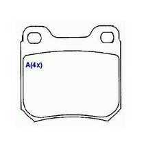 Pastilha freio traseira cobreq gm astra, meriva, omega, suprema, vectra, zafira Pastilha freio traseira cobreq gm astra, meriva, omega, suprema, vectra, zafira