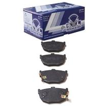 Pastilha freio traseira mando - cerato 06 a 08 / elantra 96 a 06 / j5 11 a 13 / j6 11 a 13 - syl2378