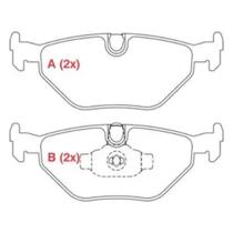 PASTILHA FREIO TRASEIRA para BMW 316 98/05