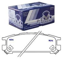 Pastilha freio traseira sumitomo - impreza 96 a 01 / legacy 94 a 97 - syl1367