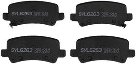 Pastilha Freio Traseiro Azera 2012 a 2017 Syl 6263 Pastilha Freio Traseiro Azera 2012 a 2017 Syl 6263
