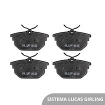 Pastilha Freio Traseiro Coupé 1995 a 1997 Syl 1197 Pastilha Freio Traseiro Coupé 1995 a 1997 Syl 1197