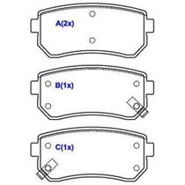 Pastilha Freio Traseiro I30 2009 a 2012 Syl 3273