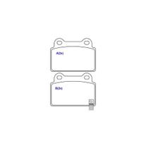 Pastilha Freio Traseiro Lancer 2005 a 2019 Syl 2318