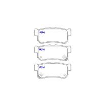 Pastilha Freio Traseiro Musso 2002 a 2005 Syl 1811 Pastilha Freio Traseiro Musso 2002 a 2005 Syl 1811
