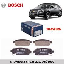 Pastilha freio traseiro original bosch chevrolet cruze 2014