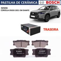 Pastilha freio traseiro toyota corolla cross 2021 em diante