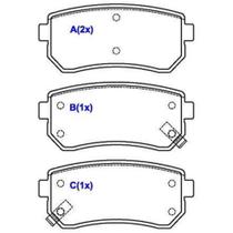 Pastilha Freio Traseiro Tucson 2010 a 2019 Syl 3273