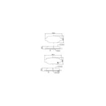 Pastilha Freio Traseiro X60 2013 a 2021 Jurid HQJ-2482A