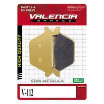 Pastilha Freio Valencia Traseira - Semi-Metálica - 1 Par