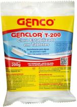 Pastilha genco cloro estabilizado 200g (Cloro puro)