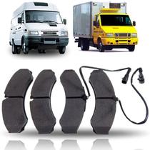 Pastilha iveco daily 97/07 dianteira traseira (c/ sensor)