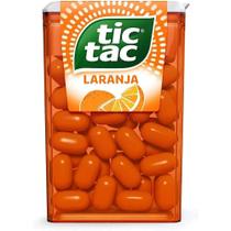 Pastilha Laranja Tic Tac 14g Pastilha Laranja Tic Tac 14g