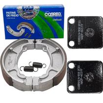 Pastilha + Lona Patim Freio Cobreq Cbx 200 Strada Pastilha + Lona Patim Freio Cobreq Cbx 200 Strada