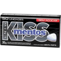 Pastilha Menta Forte Kiss Mentos 35g