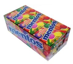 Pastilha Mentos Crazy Fruit Caixa C/12 Bala Sortida 12x24,1g - Perfetti