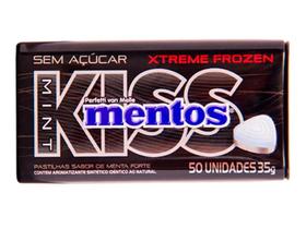 Pastilha Mentos Kiss Extreme Frozen Sem Açúcar 35g Pastilha Mentos Kiss Extreme Frozen Sem Açúcar 35g