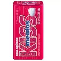 Pastilha Mentos Kiss Morango 35g
