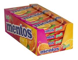 Pastilha Mentos Slim Box 12x24,1gr - Fruit - Perfetti Van Melle Pastilha Mentos Slim Box 12x24,1gr - Fruit - Perfetti Van Melle