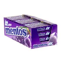 Pastilha Mentos Slimbox Ice Grape Uva c/12 - Perfetti