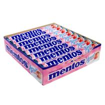 Pastilha Mentos Stick Iogurte Morango c/16 - Perfetti Pastilha Mentos Stick Iogurte Morango c/16 - Perfetti