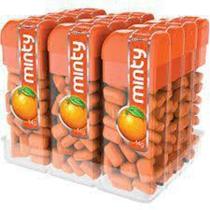 Pastilha Mini Minty Laranja 12un x 14gr Docile