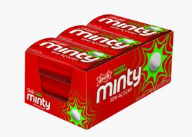 Pastilha Minty Morango Azedinho Sem Açúcar Docile 9 Un