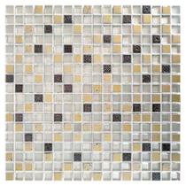 Pastilha Mista Crystal Pcp525 1,5X1,5 Placa 30X30cm - PCP525 Pastilha Mista Crystal Pcp525 1,5X1,5 Placa 30X30cm - PCP525