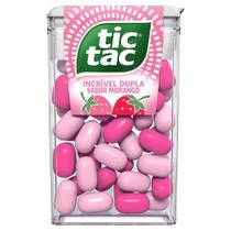 Pastilha Morango Tic Tac 14g Pastilha Morango Tic Tac 14g