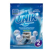 Pastilha Para Limpeza De Máquina Lava Louças Unik C/2un