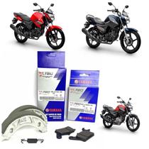 Pastilha + Patim Lona Freio Fazer Factor 150 125 2016 A 2024 Pastilha + Patim Lona Freio Fazer Factor 150 125 2016 A 2024