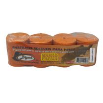 Pastilha Pesca Para Carpa Cabeçuda Mamão Papaia 280g Biguá Pastilha Pesca Para Carpa Cabeçuda Mamão Papaia 280g Biguá
