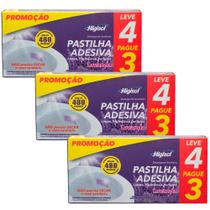 Pastilha Sanitária Adesiva Leve 4 Pague 3 de Privada Higisol 9gr Lavanda