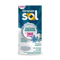 Pastilha Sanitaria Girando Sol Adesiva Frescor Marinho 27g