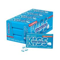 Pastilha Sem Açúcar Mentos Kiss Menta - Latinha Pack 12 Unidades 35g Pastilha Sem Açúcar Mentos Kiss Menta - Latinha Pack 12 Unidades 35g