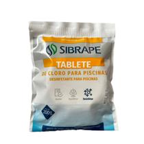 Pastilha Tablete De Cloro Para Limpeza Piscinas Sibrape 200g Pastilha Tablete De Cloro Para Limpeza Piscinas Sibrape 200g