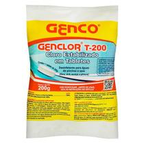 Pastilha Tabletes Cloro Estabilizado Genco Genclor T-200
