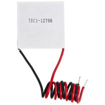 Pastilha Tec1-12706 Peltier 15,4v 63w 7,6Amp 40mm 3,9mm - Pci Eletroparts