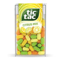 Pastilha Tic Tac Citrus Mix 14,5g