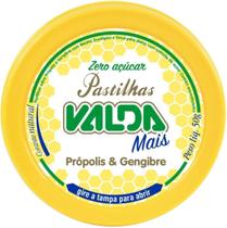 Pastilha Valda Mais Propolis e Gengibre 50g Pastilha Valda Mais Propolis e Gengibre 50g