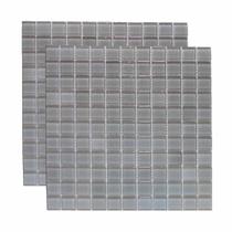 Pastilha Vidro 070 Cinza Claro (2,5X2,5 cm) - Linea Vitral